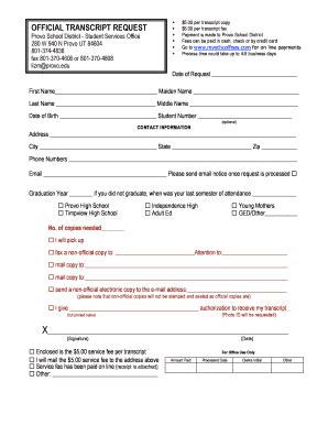 provo college student portal|Transcript Requests for Provo College .